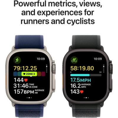 Montre Apple Watch Ultra 2 GPS + Cellular - Boîtier Black Titanium