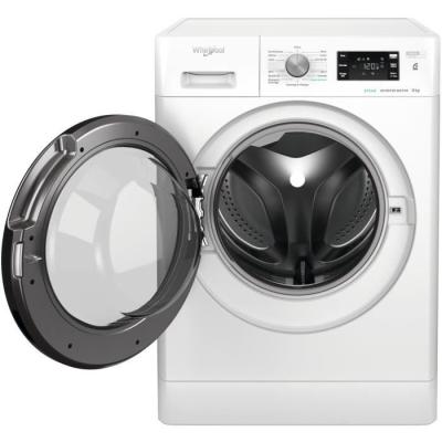 Lave-linge hublot WHIRLPOOL FFBU8258VFR - 8 kg - Induction - Classe B