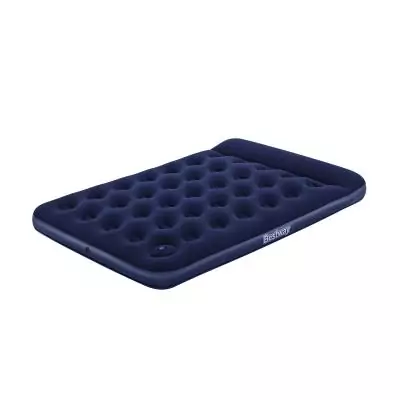Bestway Matelas gonflable 2 places avec pompe à pied intégrée 191 x 137 x 28 cm