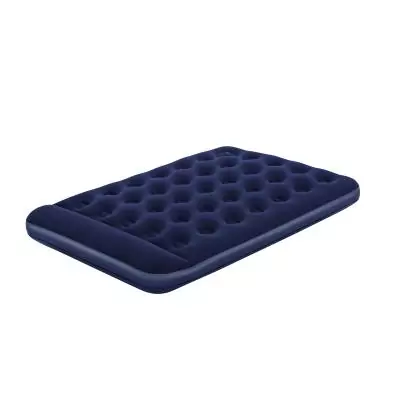 Bestway Matelas gonflable 2 places avec pompe à pied intégrée 191 x 137 x 28 cm