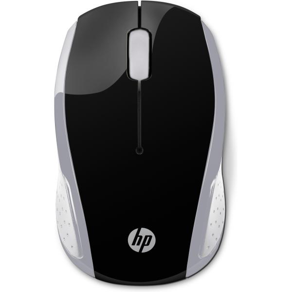 Souris sans fil HP 200 - Argent vif