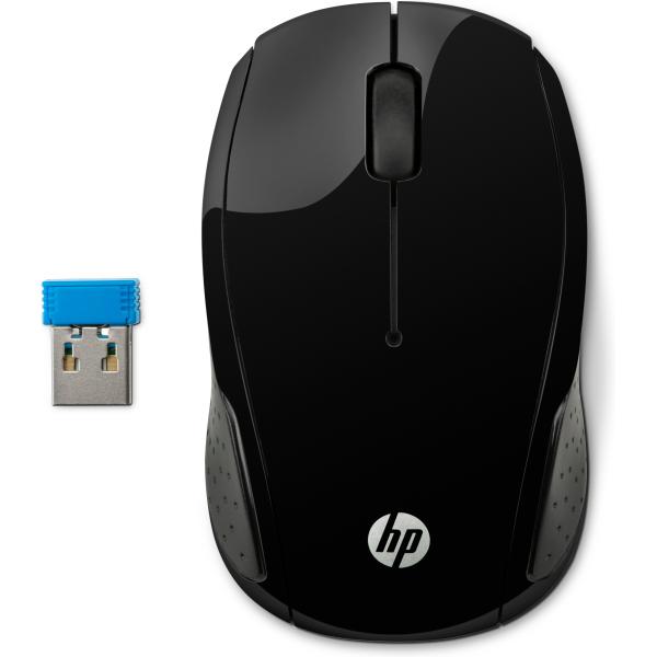 Souris sans fil HP 200 - Noir
