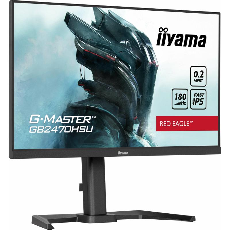 iiyama G-MASTER GB2470HSU-B6 écran plat de PC 60,5 cm (23.8") 1920 x 1080 pixels Full HD LCD Noir
