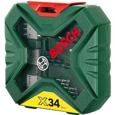 Set mixte perçage - vissage Bosch 34 pièces - X-Line Classic