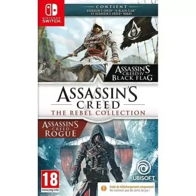 Assassin's Creed - Rebel Collection Nintendo Switch (Code dans la boite)
