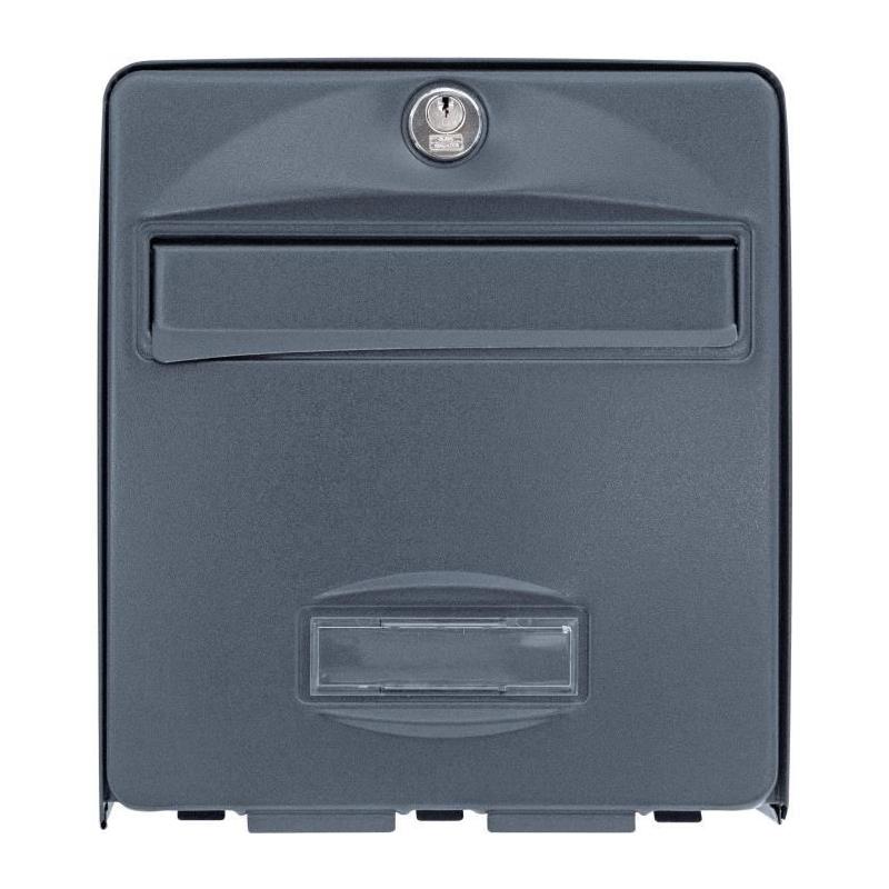Boîte aux lettres BURG WACHTER BALTHAZAR MINI - Anthracite - Ouverture totale