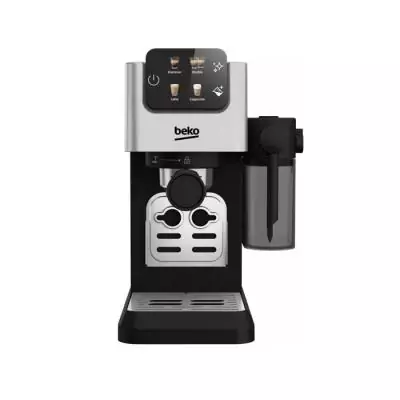 Machine expresso manuelle BEKO CEP5304X - Design Argenté, Puissante 1628W - Capacité 1,1L