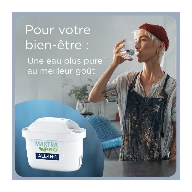 Pack de 6+2 Cartouches Filtrantes BRITA MAXTRA PRO - Eau Pure en un Clin d'Œil