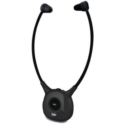 Casques sans fil TV/HIFI CGV DOLFIN ONYX DUO - Léger avec micro intégré