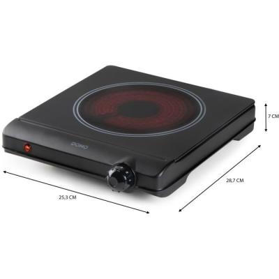 Plaque de cuisson céramique DOMO - Compact et performant - DO30111KP