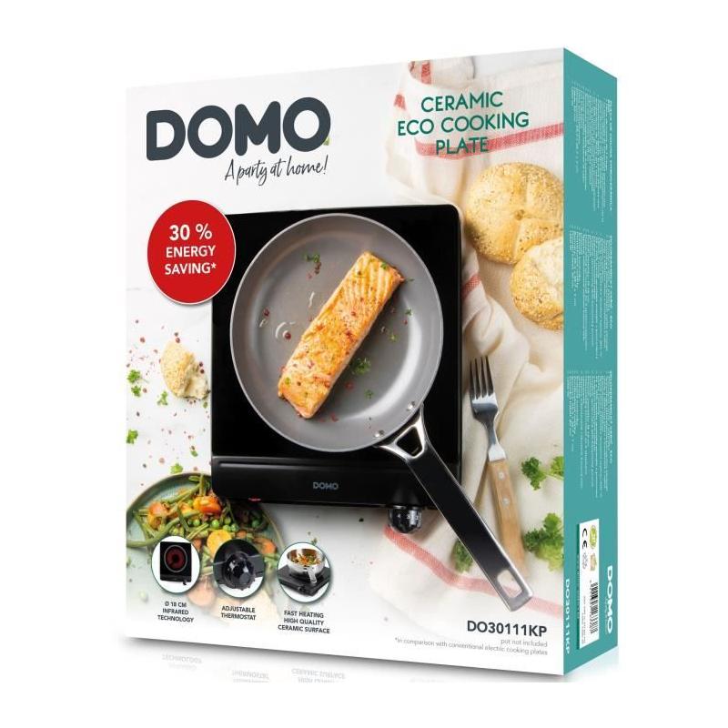 Plaque de cuisson céramique DOMO - Compact et performant - DO30111KP
