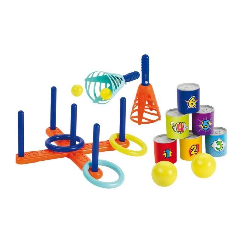 Jeu d'adresse ECOIFFIER - Pack 3 Sports Made in France