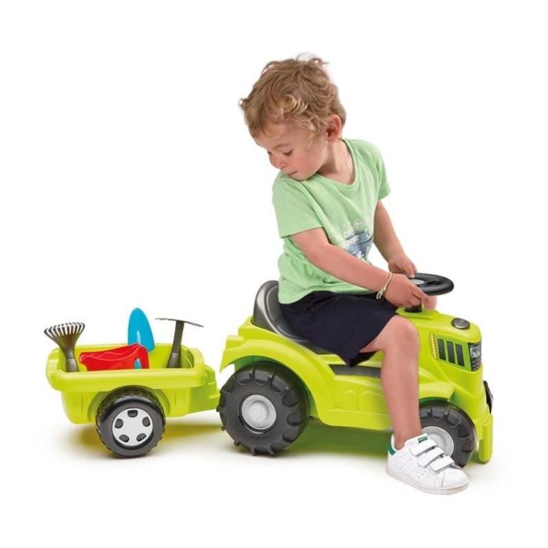 Porteur Tracteur remorque - ECOIFFIER - Siège inclinable - Accessoires jardin