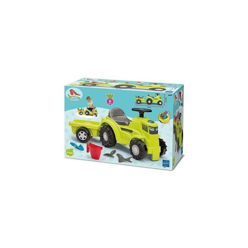 Porteur Tracteur remorque - ECOIFFIER - Siège inclinable - Accessoires jardin
