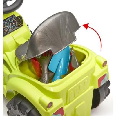Porteur Tracteur remorque - ECOIFFIER - Siège inclinable - Accessoires jardin