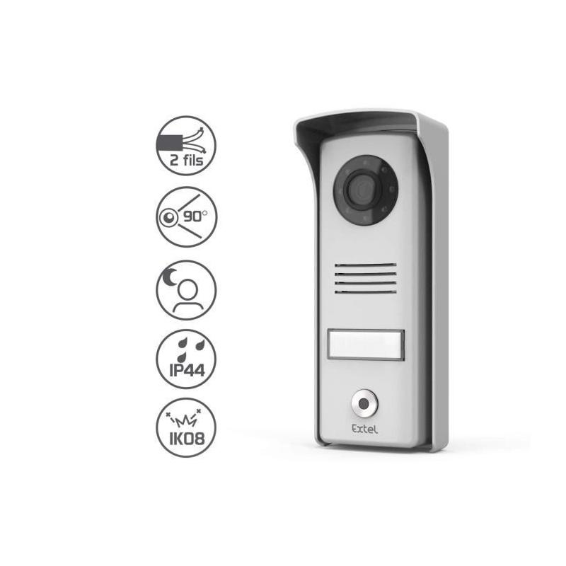 Visiophone Extel Compact 4 pouces avec touches tactiles