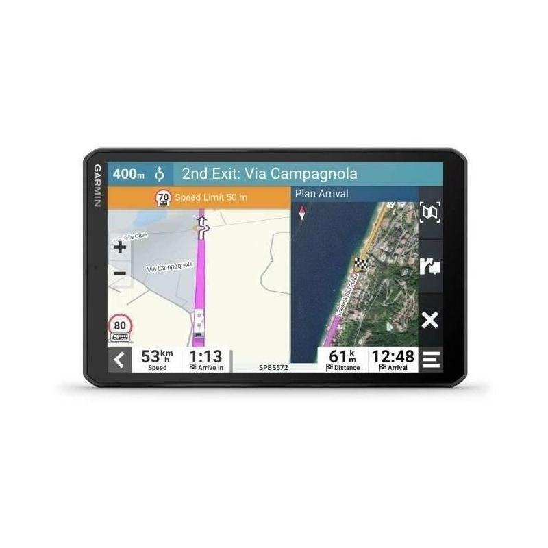 GPS GARMIN Camper 895: Écran 8'' - Itinéraires personnalisés - Alertes