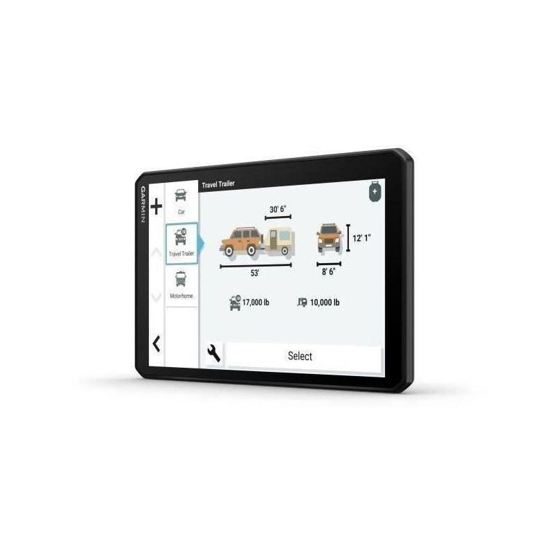 GPS GARMIN Camper 895: Écran 8'' - Itinéraires personnalisés - Alertes