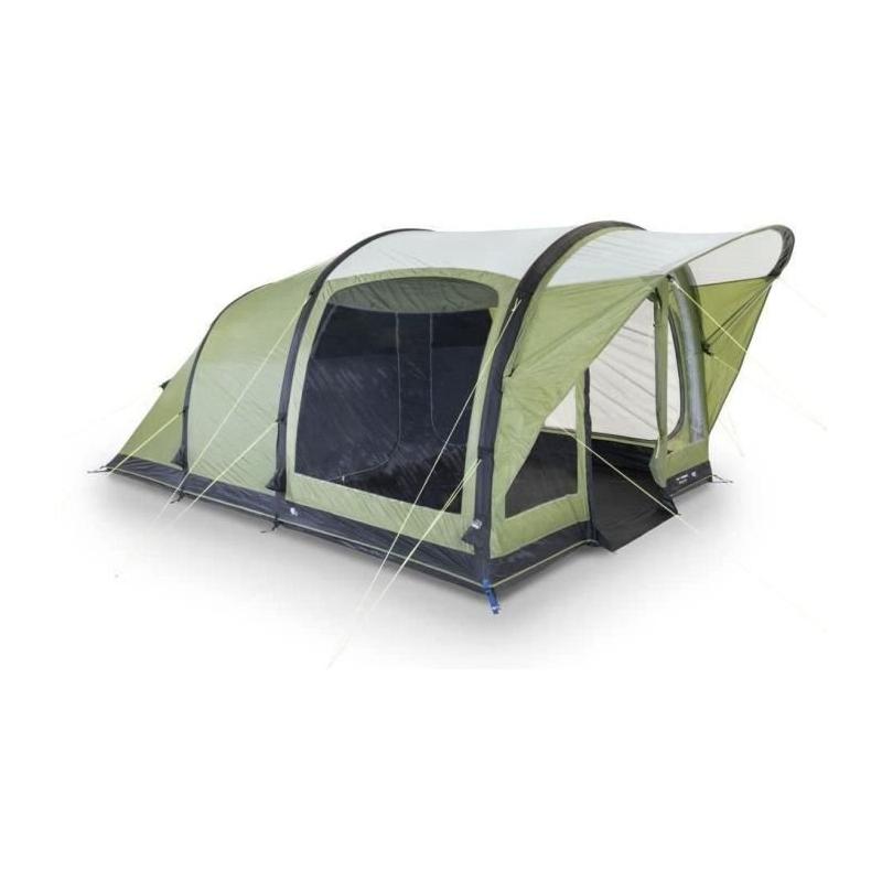 Tente de camping gonflable KAMPA Brean 4 AIR - 4 places - Vert