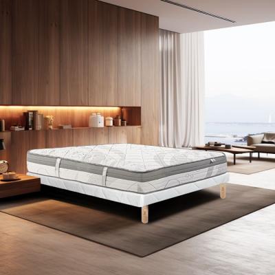 Ensemble matelas + sommier VISCOPLUS 160x200 cm - Ferme - Face été/hiver