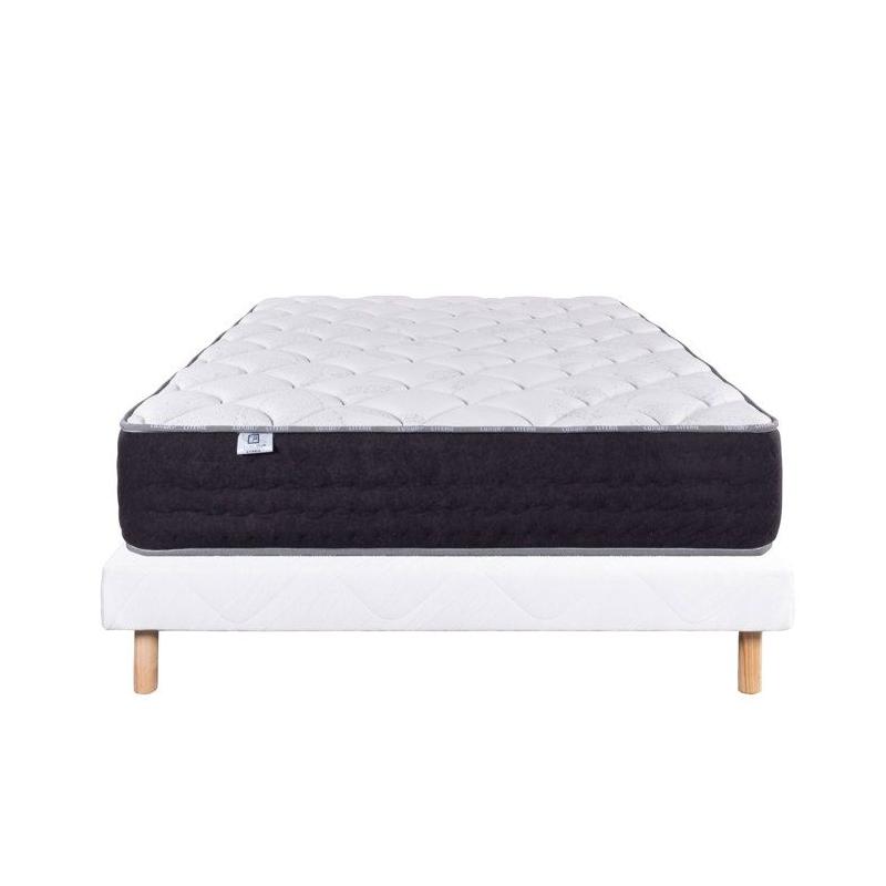 Ensemble matelas + sommier SERENITE 140x190 cm - Ferme - Plus responsable