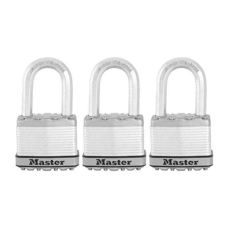 Cadenas Haute Sécurité MASTER LOCK M115EURTRILF - Anti-rouille - Anse M