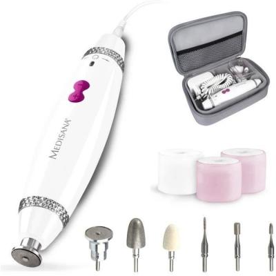Set Manucure-Pédicure MEDISANA MP 840 - 3 vitesses - Dimensions compactes