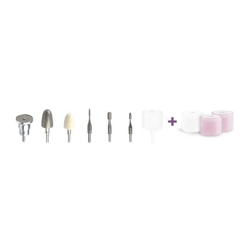 Set Manucure-Pédicure MEDISANA MP 840 - 3 vitesses - Dimensions compactes