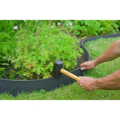 Bordure de jardin noire 5mm - Dimension 0,12x12m
