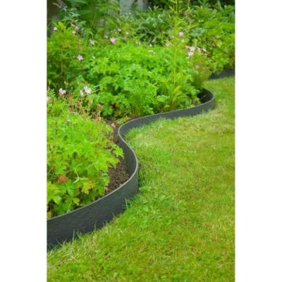Bordure de jardin noire 5mm - Dimension 0,12x12m