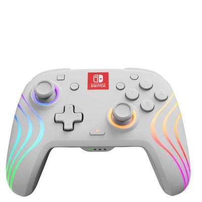 Manette de jeu PDP Afterglow Wave - Éclairage RVB - 2100 mAh