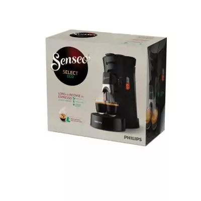 Machine à café dosette SENSEO SELECT Philips CSA240/21 - Intensité Plus, Booster d'arômes, Crema plus