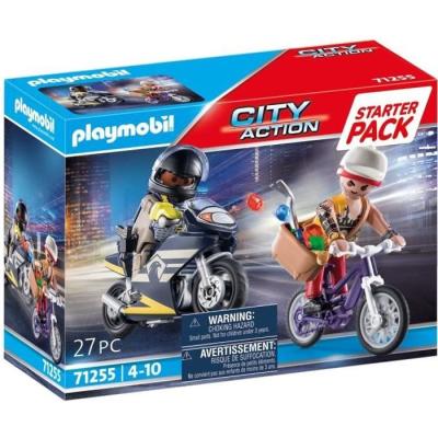 Starter Pack Agent et Voleur PLAYMOBIL 71255 - Pour des heures de jeu palpitantes !