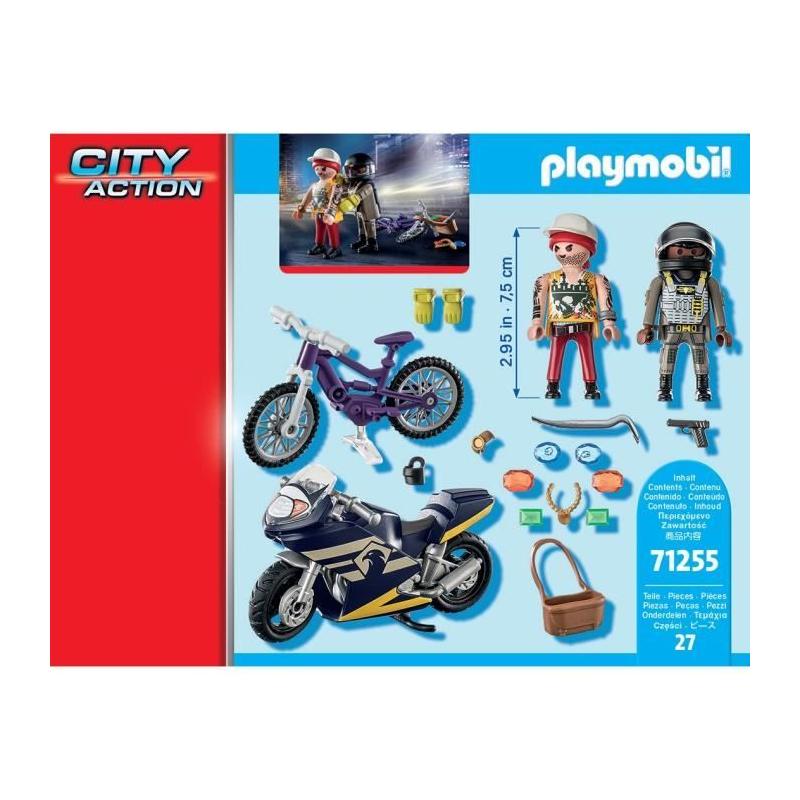 Starter Pack Agent et Voleur PLAYMOBIL 71255 - Pour des heures de jeu palpitantes !