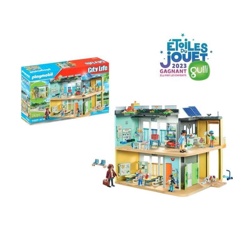 École aménagée PLAYMOBIL 71327 : l'école miniature parfaite