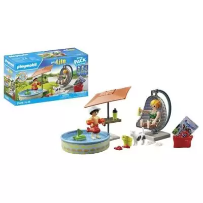 Découvrez le Set PLAYMOBIL 71476 Maman et enfant avec fauteuil suspendu