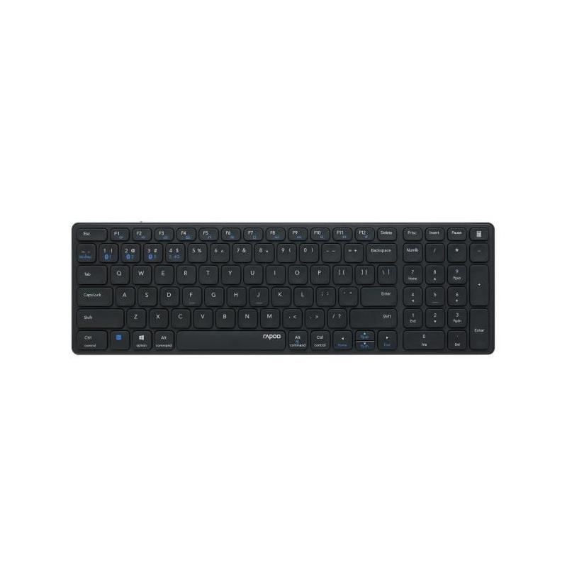 Ensemble clavier souris RAPOO 9700M Sans fil Multimode Noir - Compact et performant