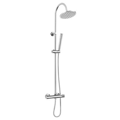 Colonne de douche LOONA - Chrome | Dimensions: 119x36x9 cm