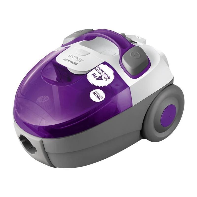 Aspirateur traineau sans sac SENCOR SVC-512VT - Puissant et silencieux - Violet