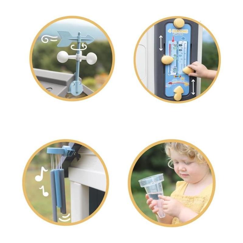 Cabane enfant 4 Saisons - Météo - Ludique - Made in France