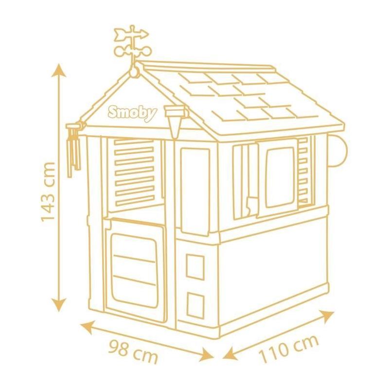 Cabane enfant 4 Saisons - Météo - Ludique - Made in France