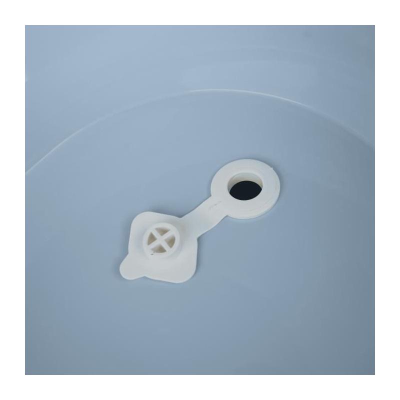 Kit baignoire VASCO Fleur Bleue - 3 en 1 - Bleu - Made in France