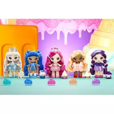 MGA Entertainment Yummiland Large Doll + Lipgloss Pet- Bianca Bubblegum