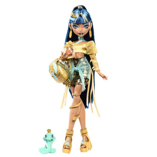 Monster High-Cleo de Nile-Poupée avec animal et accessoires HXH74