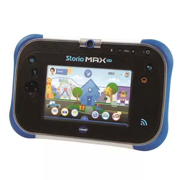 VTECH - Console Storio Max 2.0 5 Bleue - Tablette Éducative Enfant