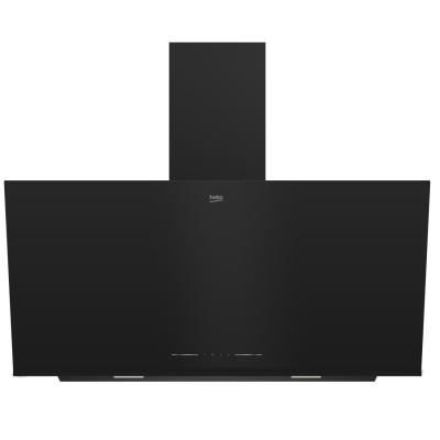 Beko BHCA92442BBH Montée au mur Noir 410 m³ h