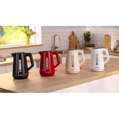 Bosch TWK1M123 bouilloire 1,7 L 2400 W Noir