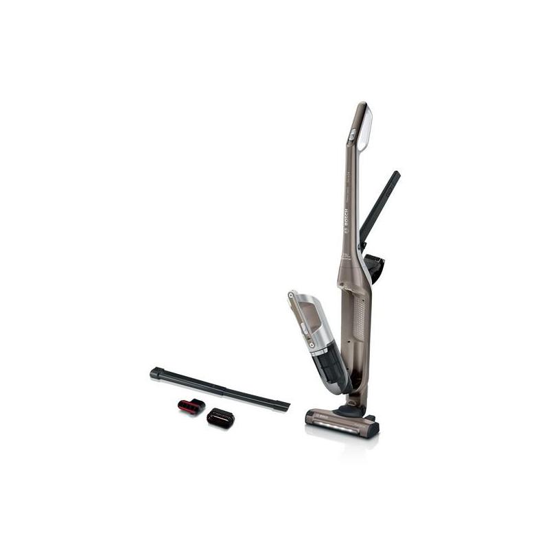 Bosch BBH3ALL23 aspirateur balai et balai électrique Aspirateur-balai 2 en 1 Batterie Sec Sans sac 0,4 L Champagne, Métallique