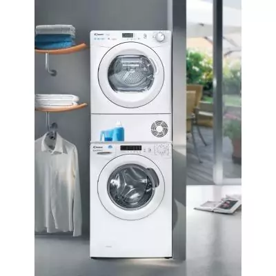 Candy Smart CSE H10A1LE-47 sèche-linge Pose libre Charge avant 10 kg A+ Blanc