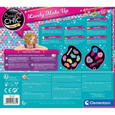 Clementoni Crazy Chic Palette de maquillage Sirène - Lovely make up mermaid